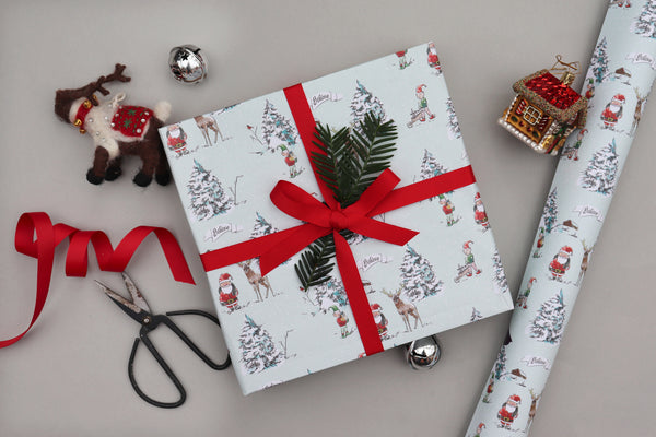 LABNRT North Pole Newspaper-Christmas Wrapping Paper|Eco-Friendly,  Christmas Gift Box Wrapping Paper, Creative Newspaper Gift Box Wrapping  Paper