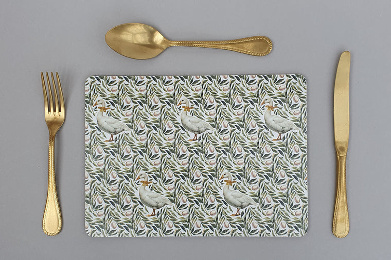 GEESE PLACEMAT SET OF FOUR