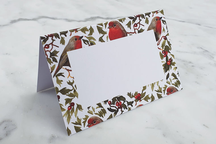ROBIN NAME PLACE CARDS