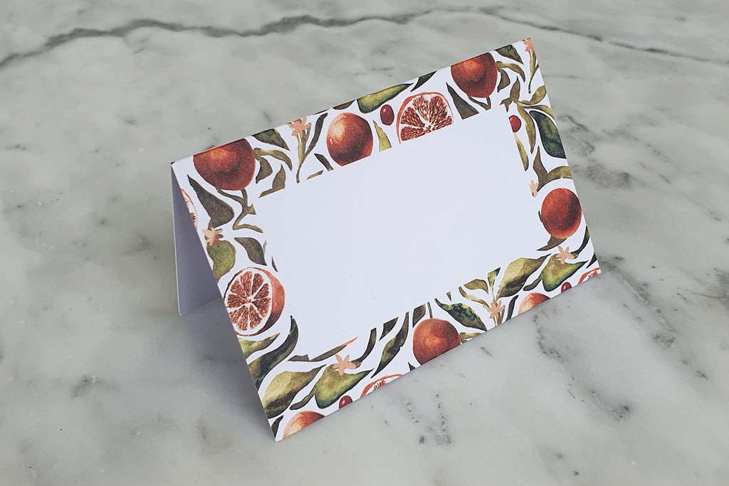 CLEMENTINE NAME PLACE CARDS