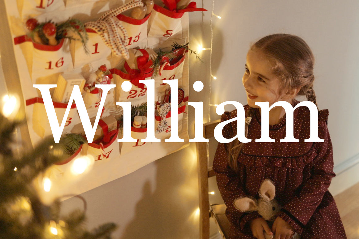 William - LUXURY COTTON ADVENT CALENDAR