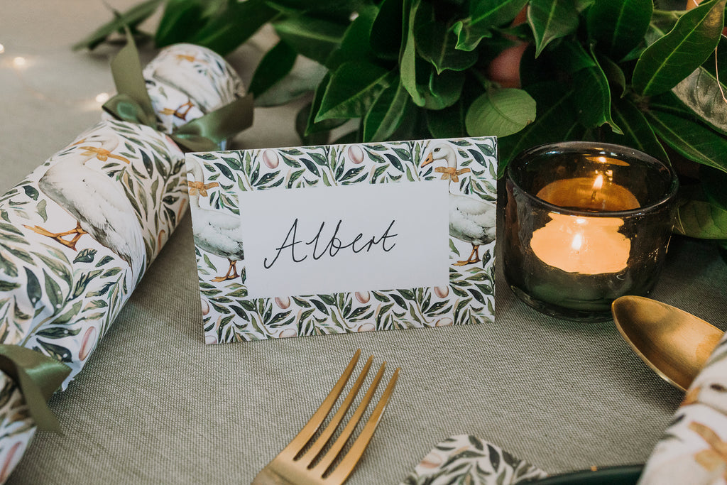 GEESE NAME PLACE CARD