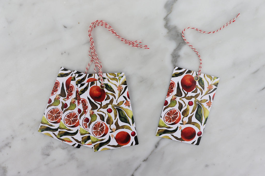 CLEMENTINE CHRISTMAS GIFT TAGS