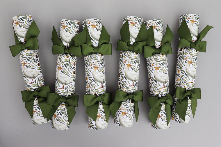 REGENCY GEESE LUXURY CHRISTMAS CRACKERS