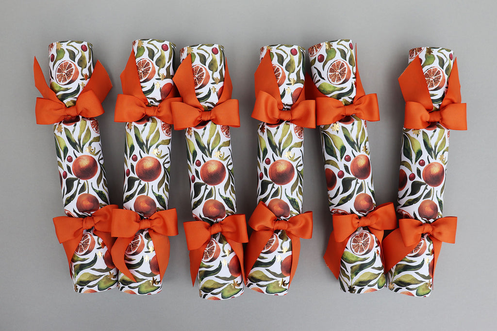 REGENCY CLEMENTINE LUXURY CHRISTMAS CRACKERS