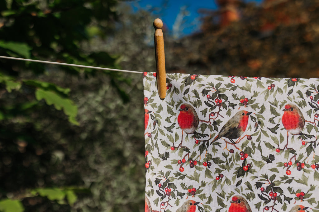 TEA TOWEL - ROBINS