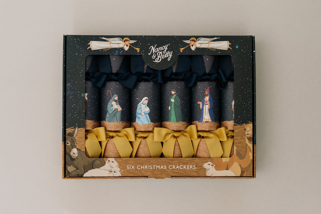 NATIVITY LUXURY CHRISTMAS CRACKERS - PRE-ORDER