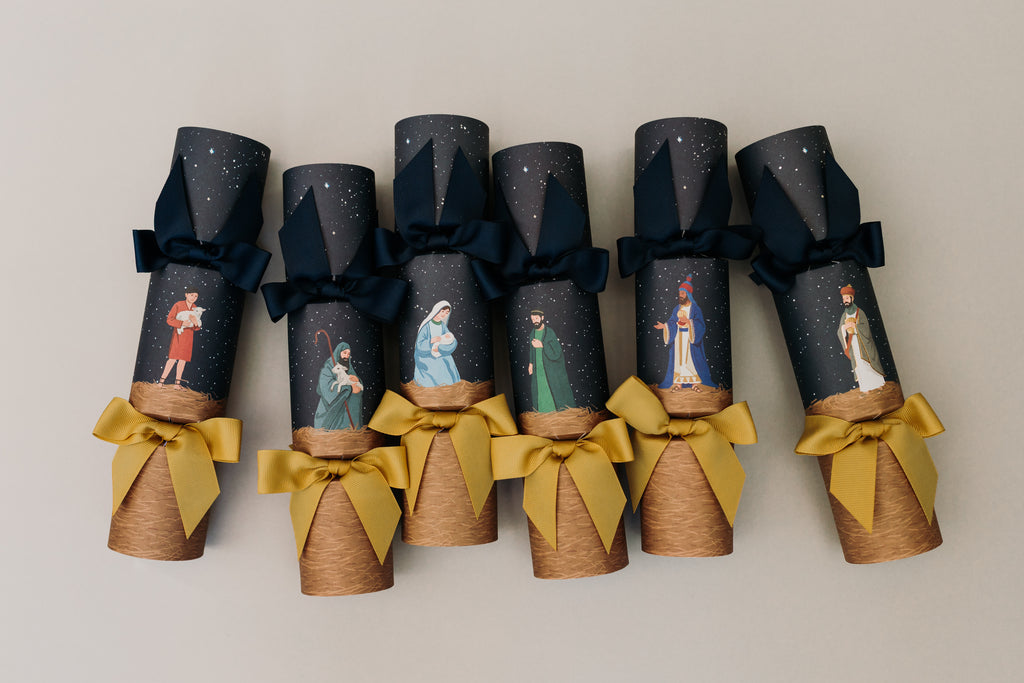 NATIVITY LUXURY CHRISTMAS CRACKERS - PRE-ORDER