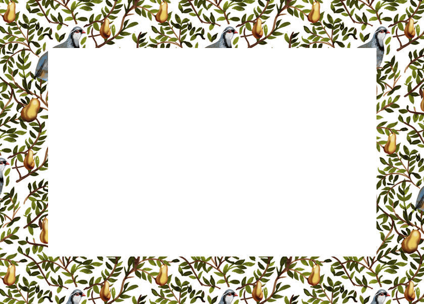 PARTRIDGE IN A PEAR TREE GIFT LABELS