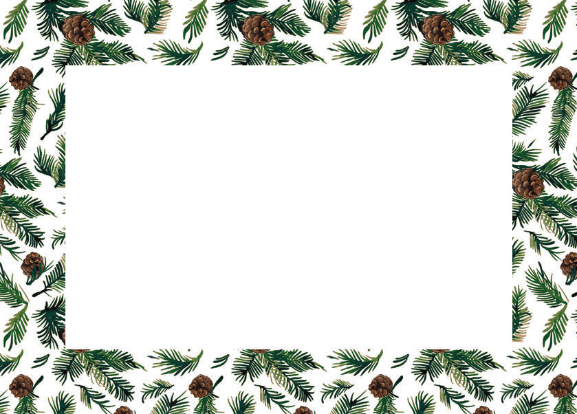 PINE CONE GIFT LABELS