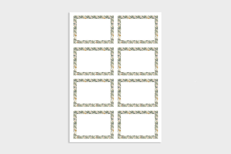 MISTLETOE GIFT LABELS