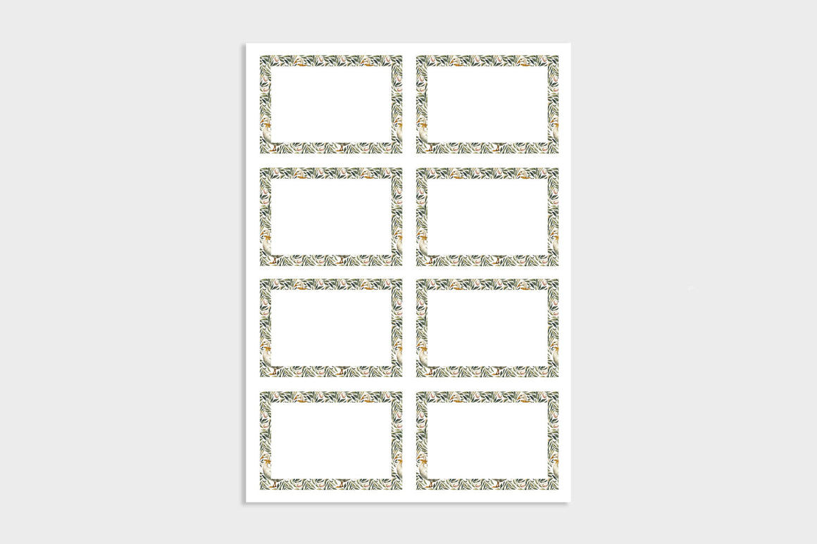 MISTLETOE GIFT LABELS
