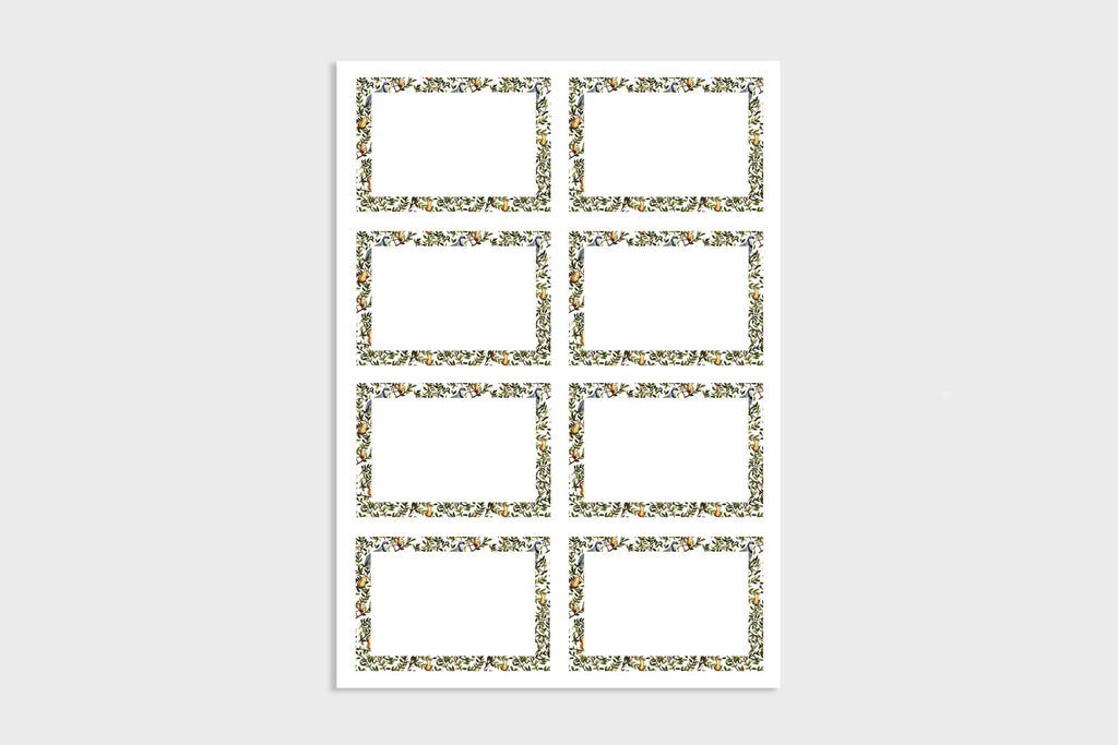 PARTRIDGE IN A PEAR TREE GIFT LABELS