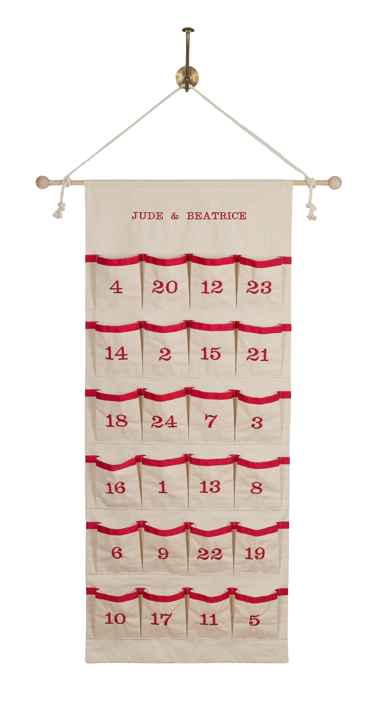 LUXURY COTTON ADVENT CALENDAR LUXURY COTTON ADVENT CALENDAR