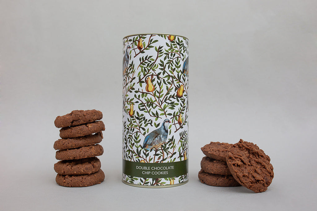 DOUBLE CHOCOLATE CHIP BISCUITS - PARTRIDGE IN A PEAR TREE
