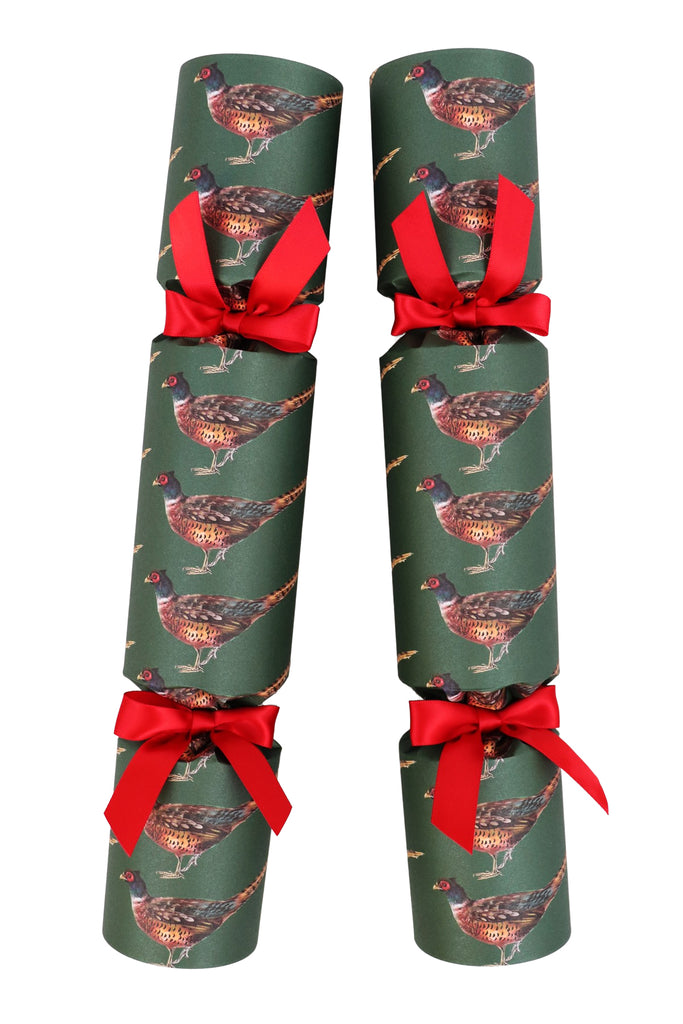 PHEASANT LUXURY CHRISTMAS CRACKERS