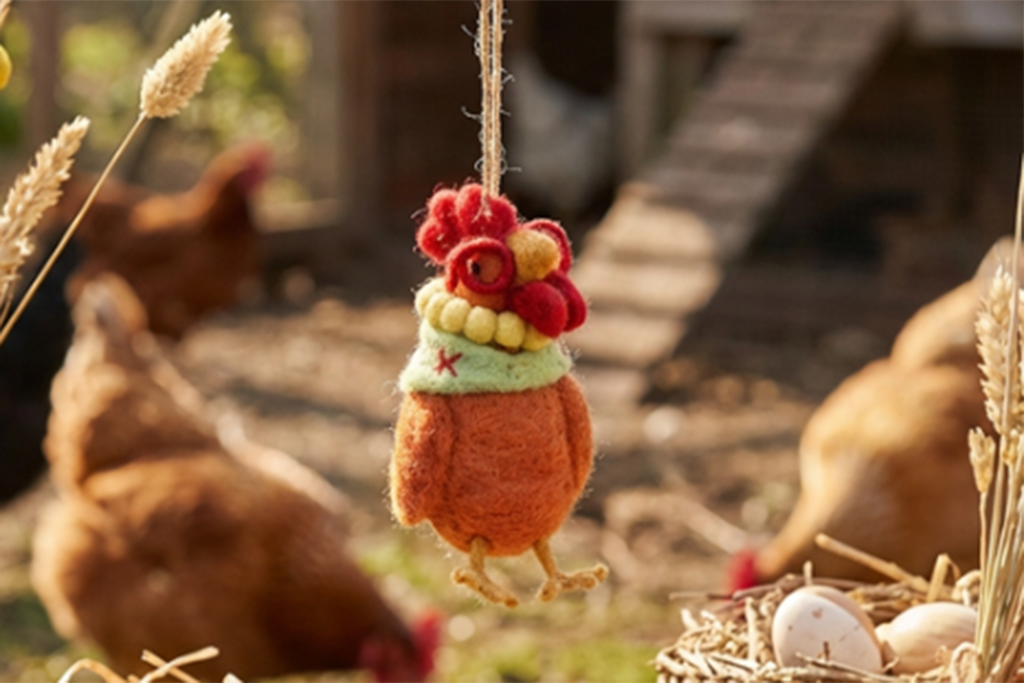 Felt Peggy the Hen