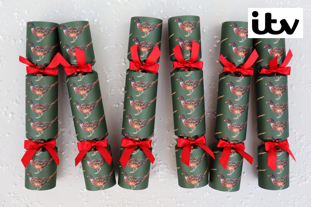 PHEASANT LUXURY CHRISTMAS CRACKERS