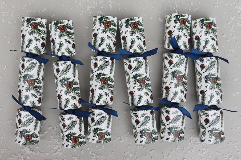 PINE CONE SPRUCE - FILL YOUR OWN LUXURY CHRISTMAS CRACKERS