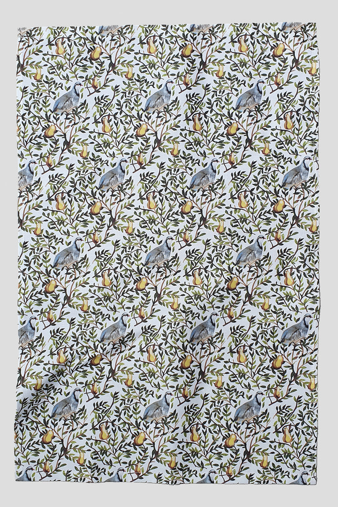 TEA TOWEL - PARTRIDGE IN A PEAR TREE