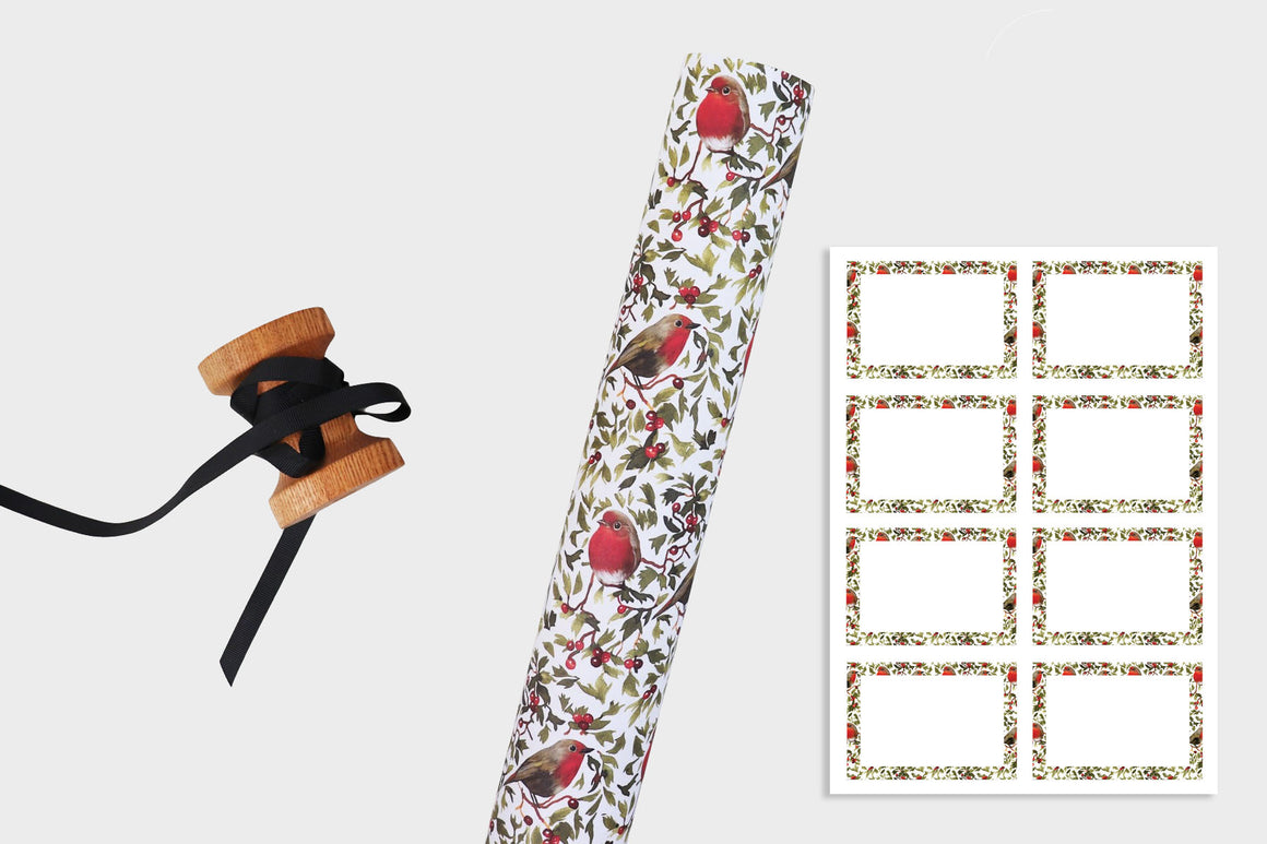 ROBIN WRAPPING PAPER BUNDLE