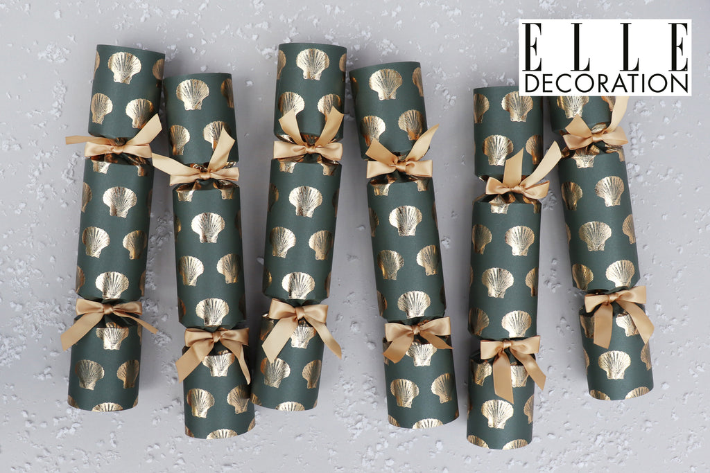 SEA SHELLS LUXURY CHRISTMAS CRACKERS