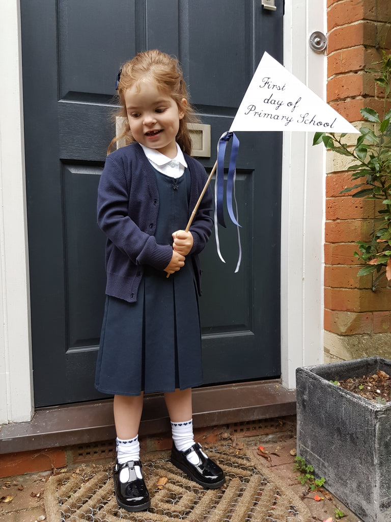 FIRST DAY OF NURSERY SCHOOL BANNER