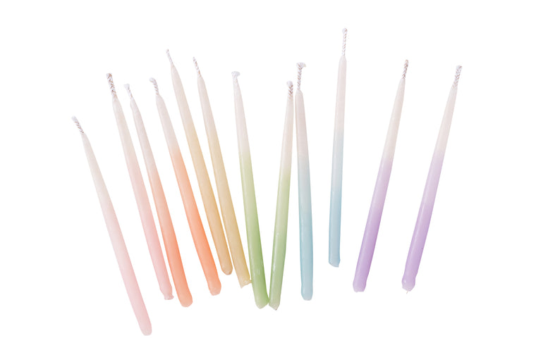 OMBRE BEESWAX BIRTHDAY CANDLES