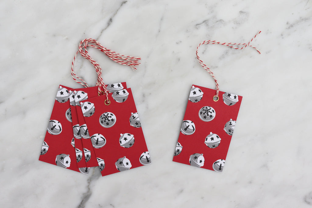 JINGLE BELLS CHRISTMAS GIFT TAGS