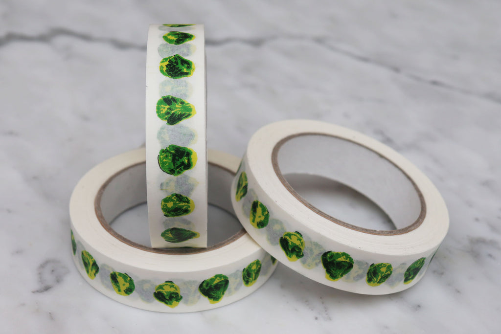 STICKY PAPER TAPE BRUSSELS SPROUTS - 50m