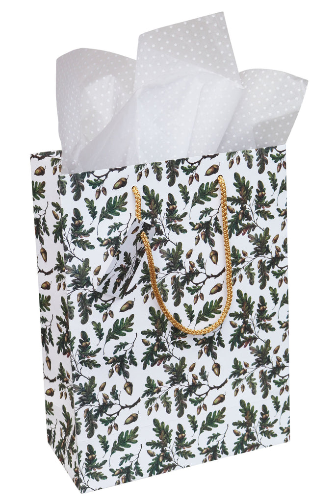 OAK LEAVES & ACORNS GIFT BAG