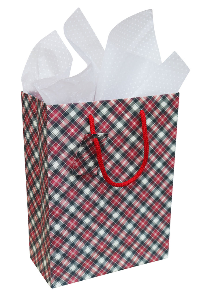 TRADITIONAL TARTAN GIFT BAG