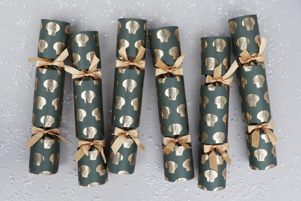 SEA SHELLS LUXURY CHRISTMAS CRACKERS