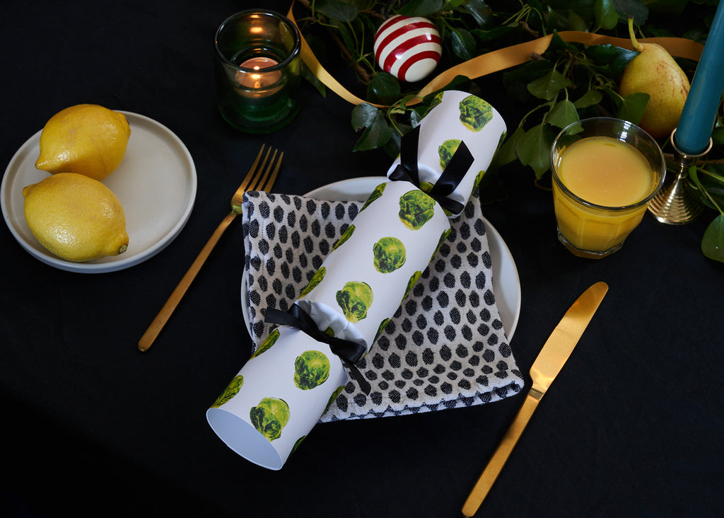 BRUSSELS SPROUT LUXURY CHRISTMAS CRACKERS