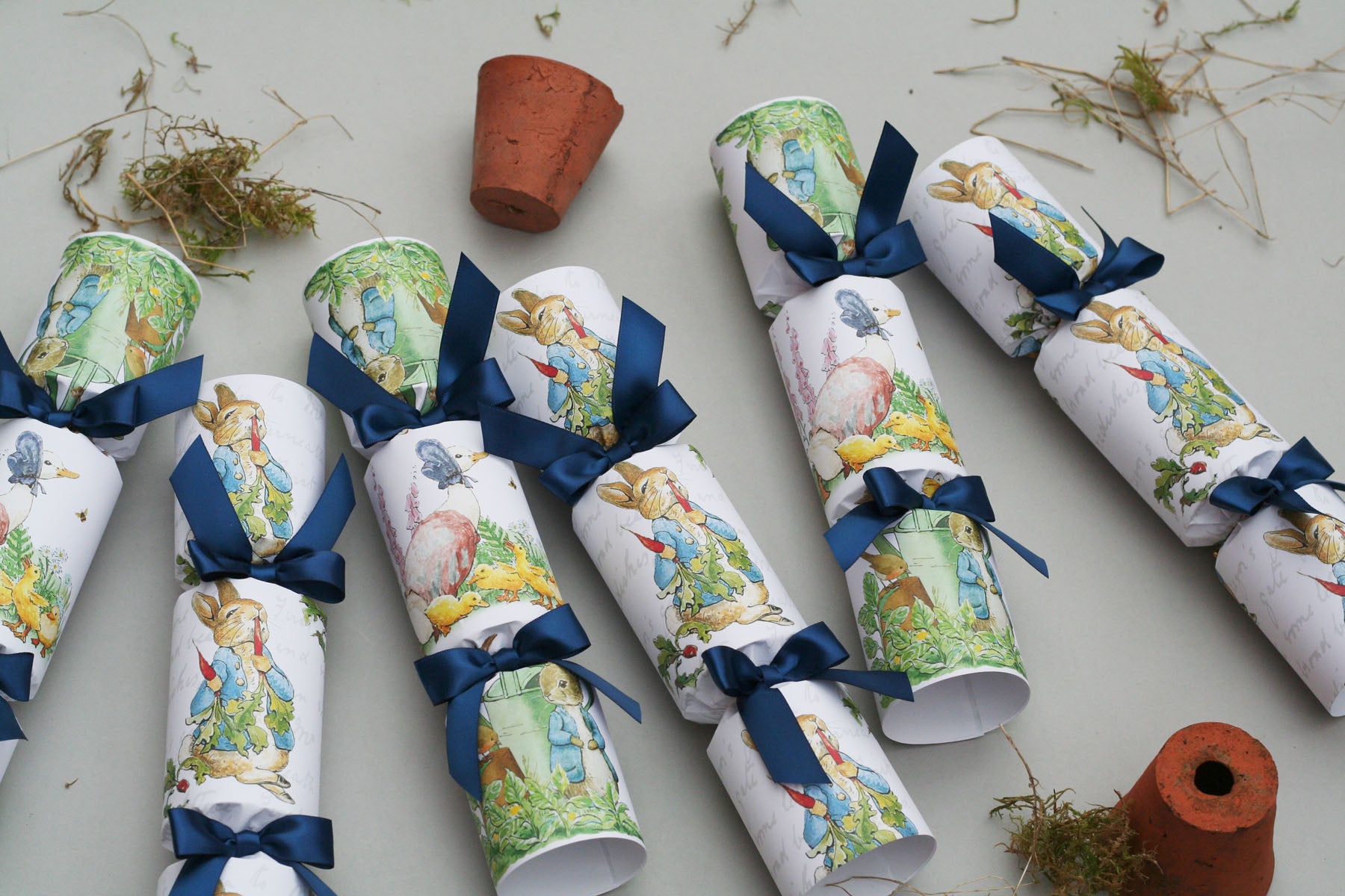 PETER RABBIT LUXURY CRACKERS FOR EASTER & BIRTHDAY
