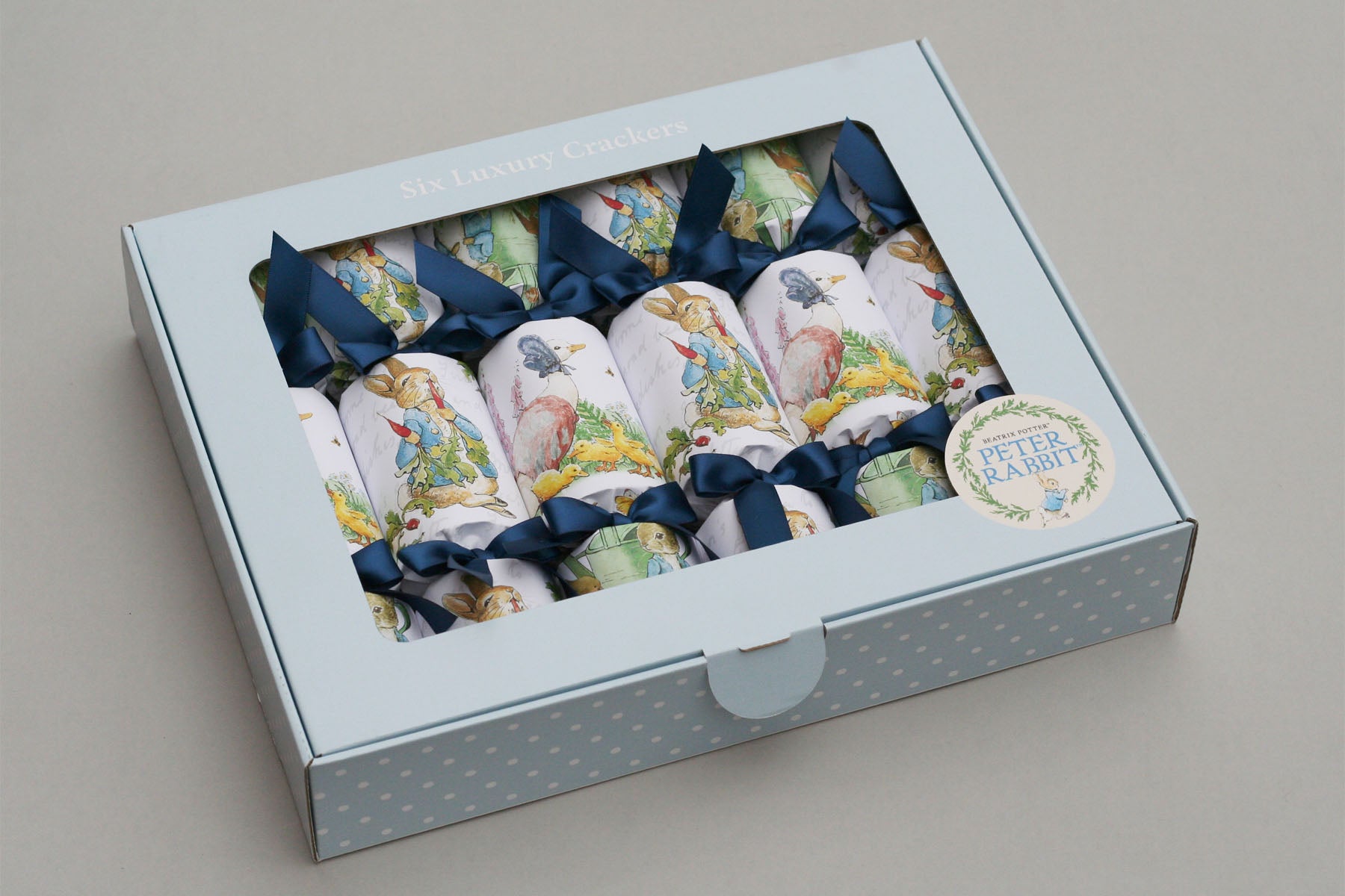 PETER RABBIT LUXURY CRACKERS FOR EASTER & BIRTHDAY