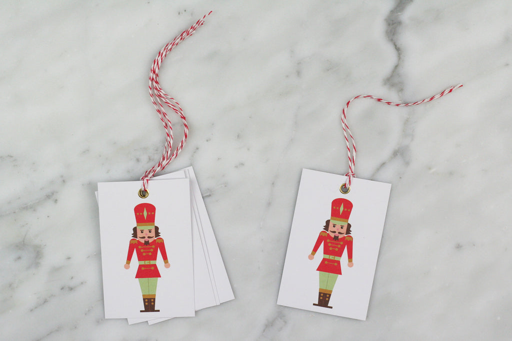 nutcracker gift tags nancy and betty uk christmas xmas