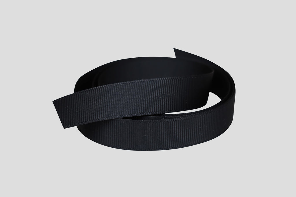 black grosgrain ribbon luxury christmas