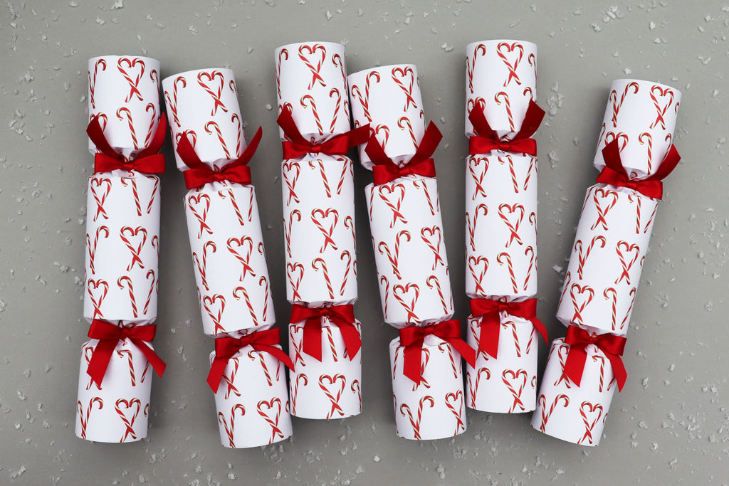 CANDY CANE LUXURY CHRISTMAS CRACKERS
