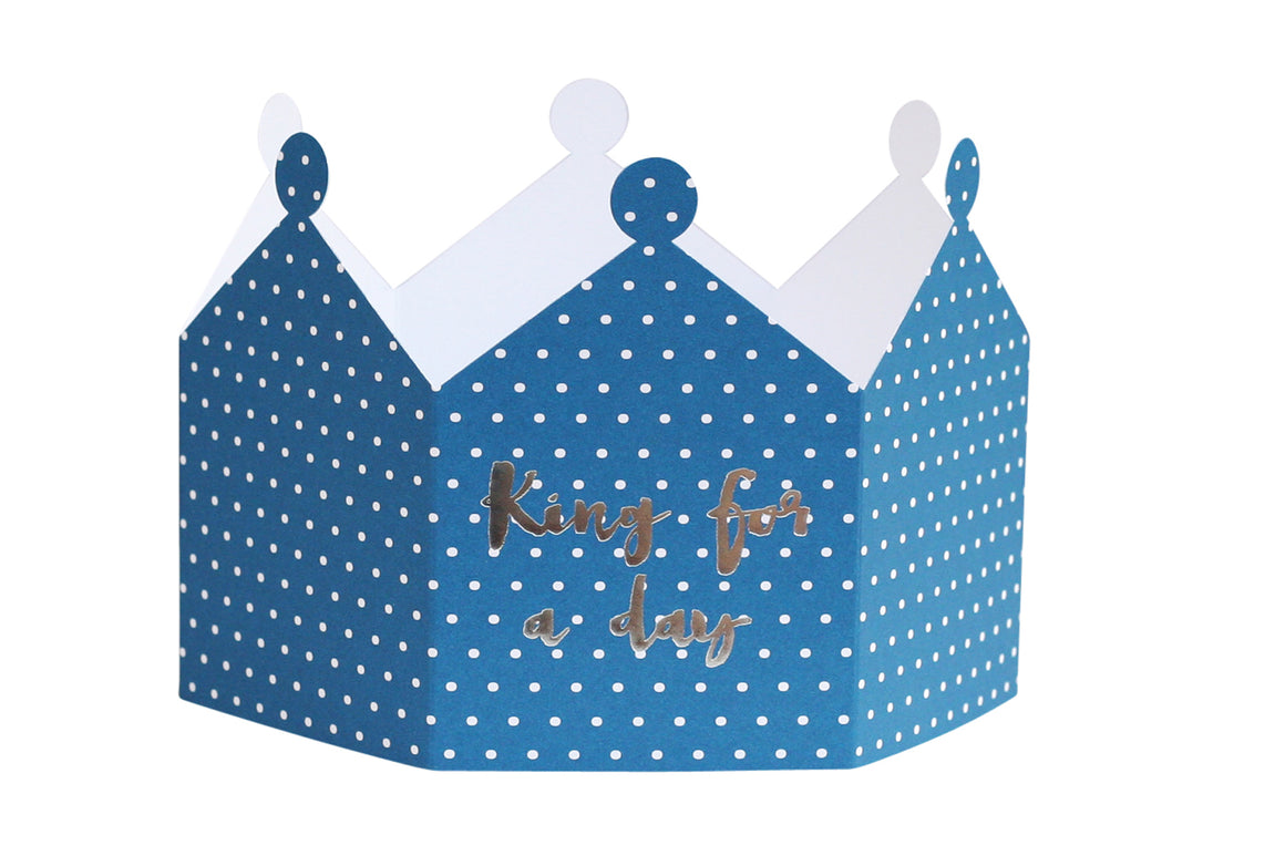 KING FOR A DAY CROWN CARD
