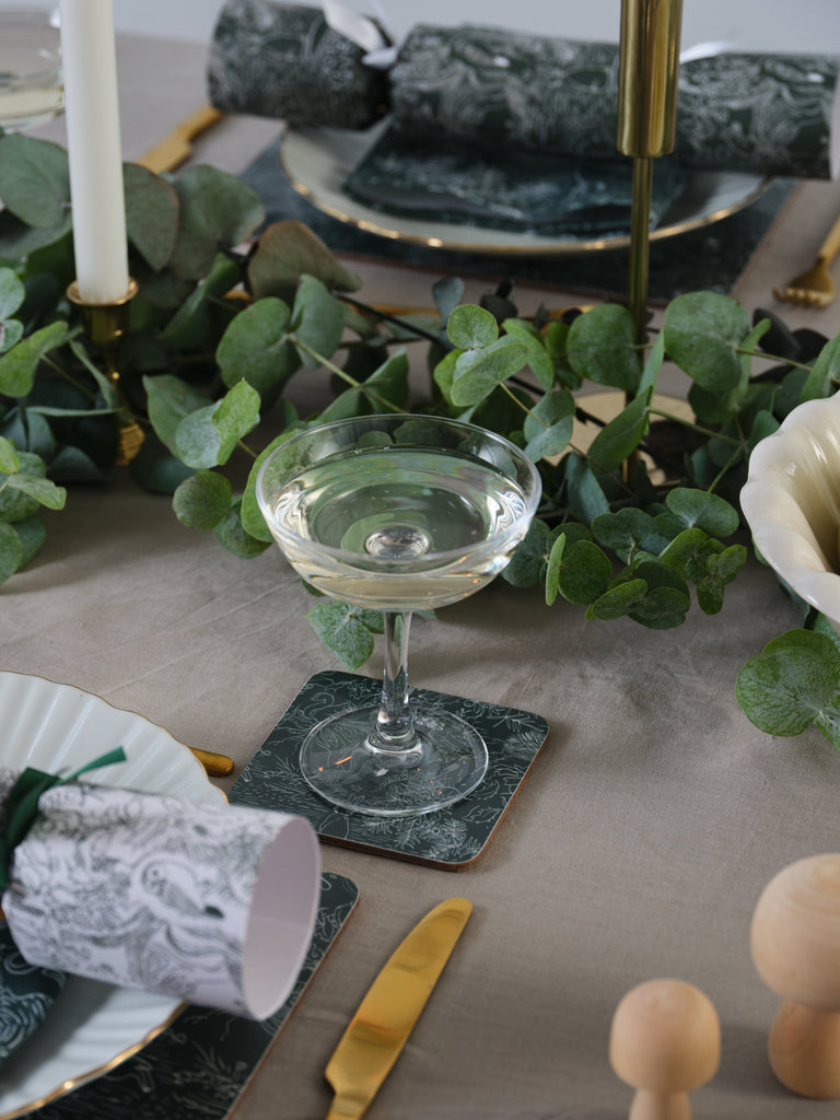 fable forest placemats and coasters