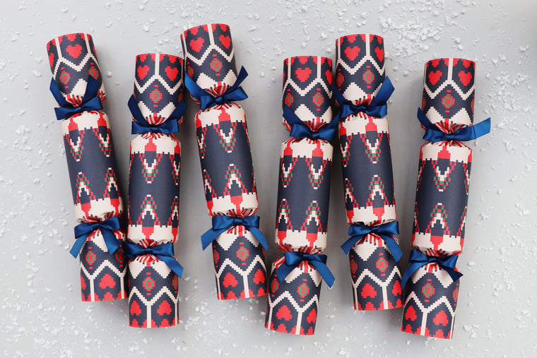 luxury christmas crackers handmade in uk
