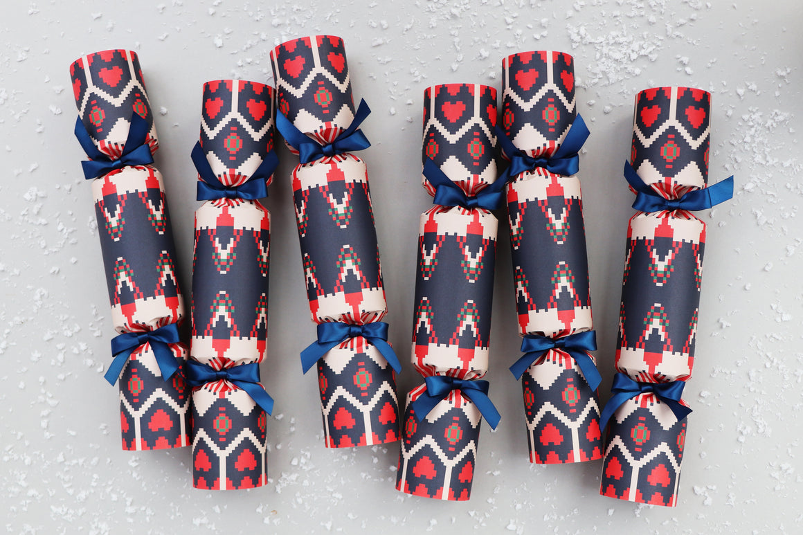 luxury christmas crackers handmade in uk
