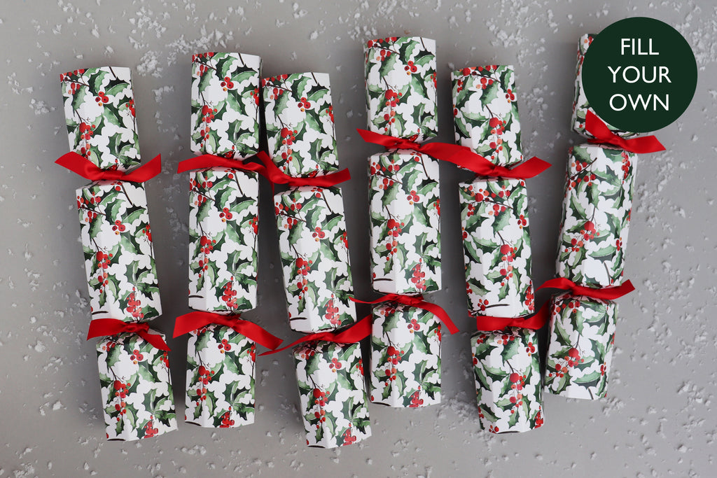 luxury christmas crackers handmade in uk