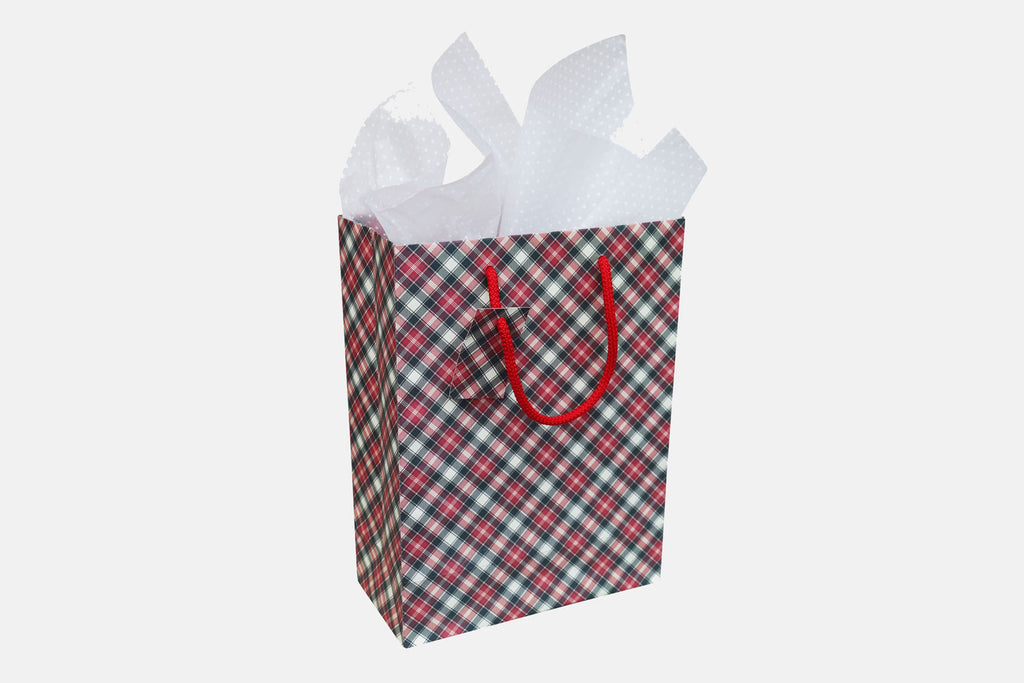 TRADITIONAL TARTAN GIFT BAG