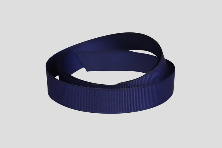 navy blue grosgrain ribbon luxury christmas