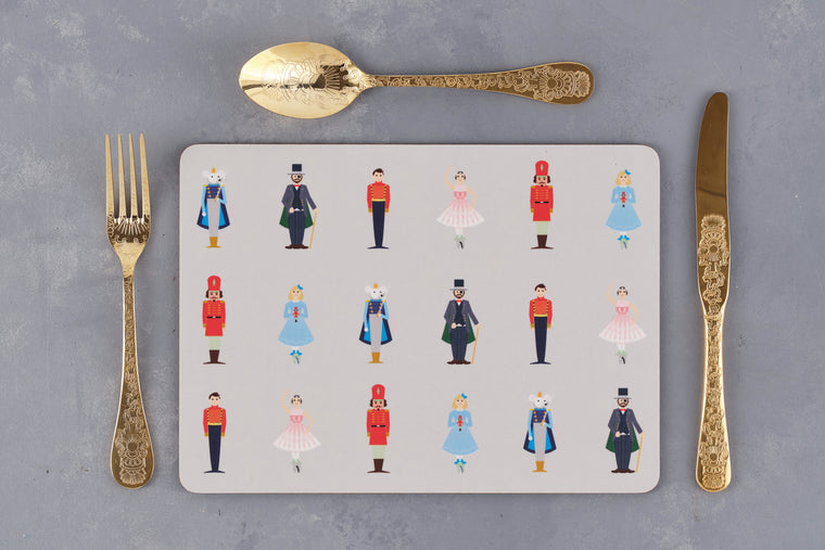 placemat nutcracker luxury christmas