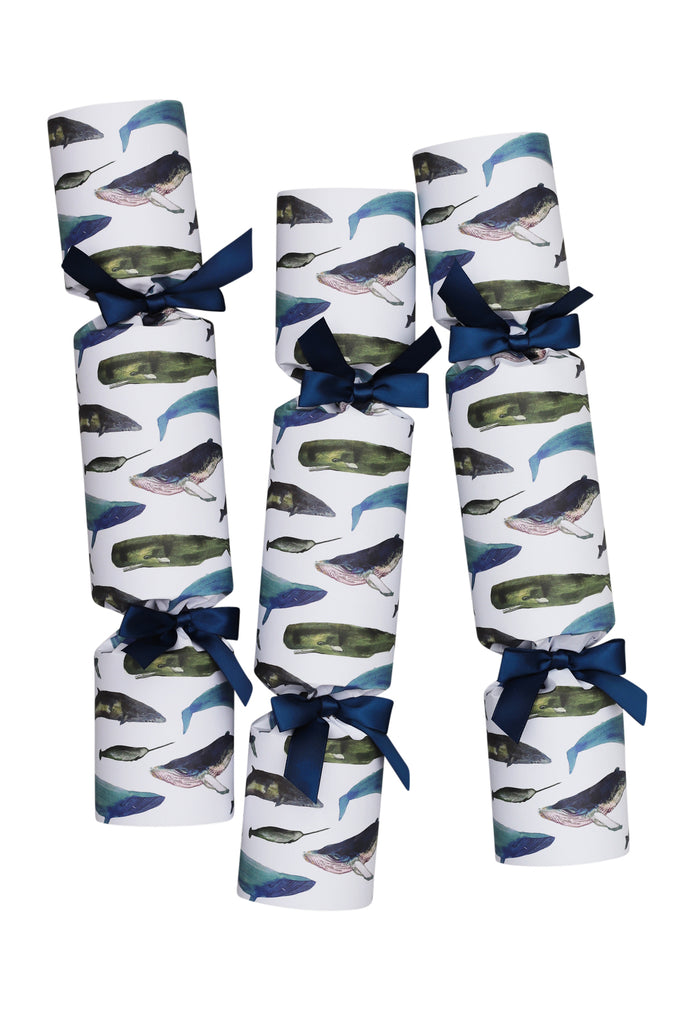 WINTER WHALES LUXURY CHRISTMAS CRACKERS - VERY LIMITED STOCK